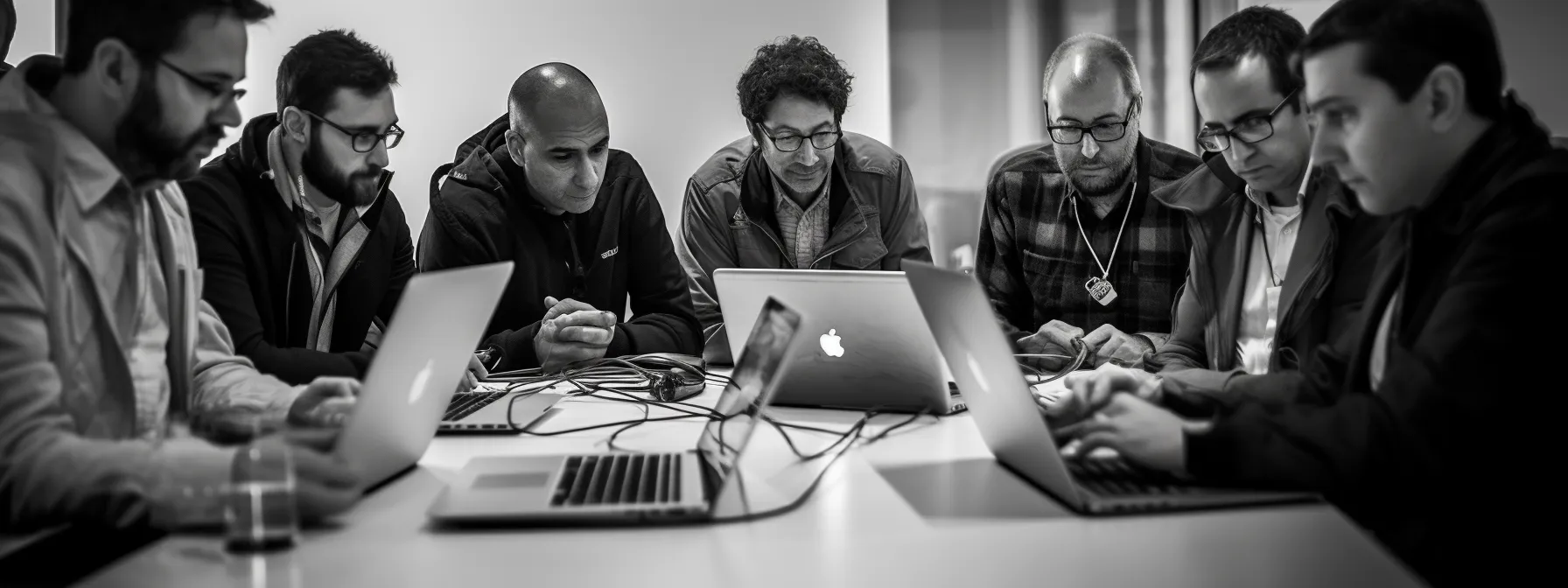 a group of individuals attending an seo training session led by manick bhan, the creator of searchatlas, as they learn about modern seo strategies and techniques.