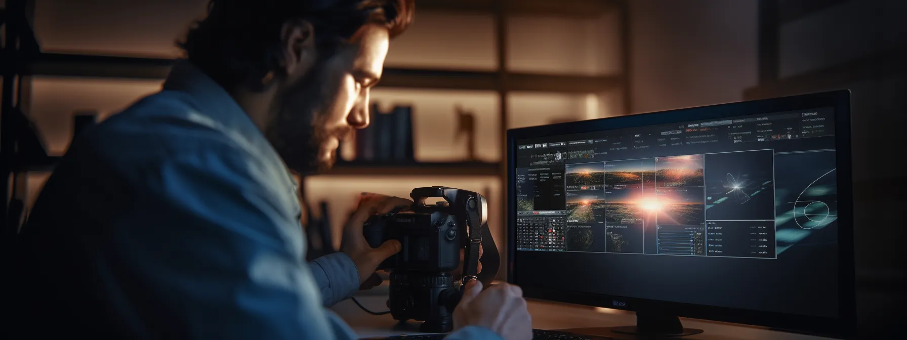 a person using seo tools to analyze web pages and optimize content for better search visibility.