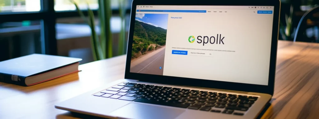 a laptop displaying the google logo and the words "learn seo from google" with a person studying the screen.
