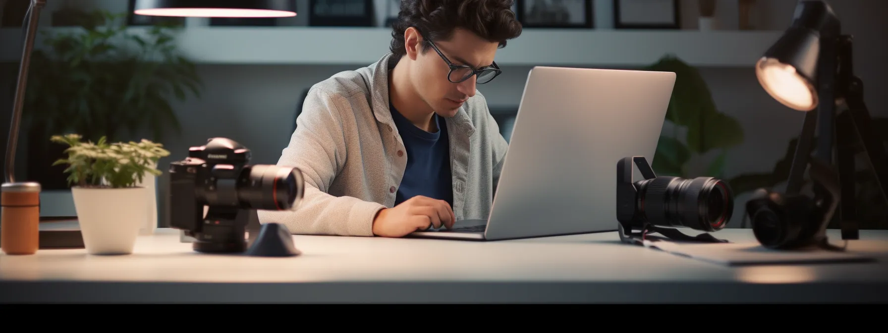 a content marketer using a keyword research tool to optimize their webpage's visibility on search engine result pages (serp).