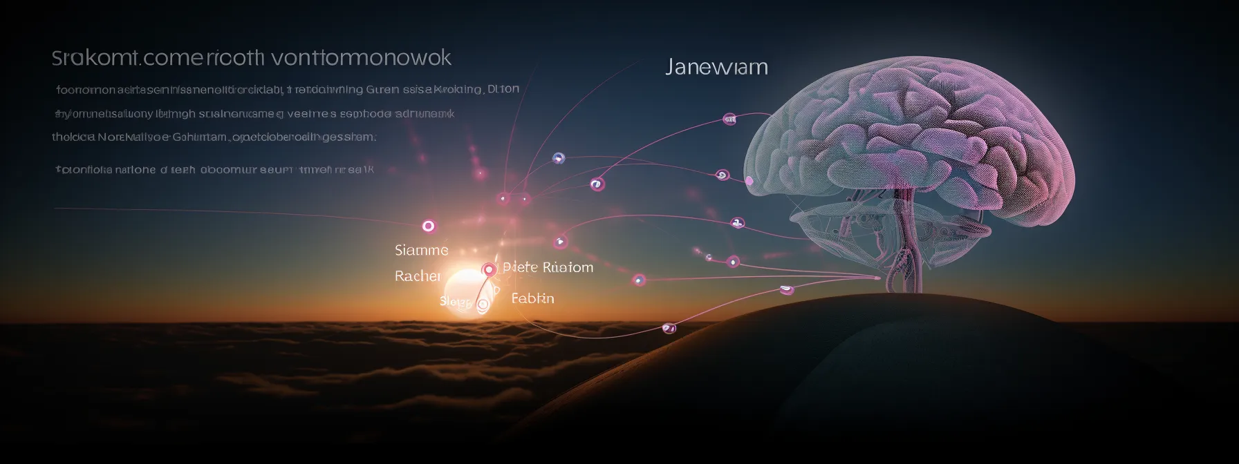a graphic showing the convergence of rankbrain and semantic seo, representing a harmonious integration of user intent and optimized content.