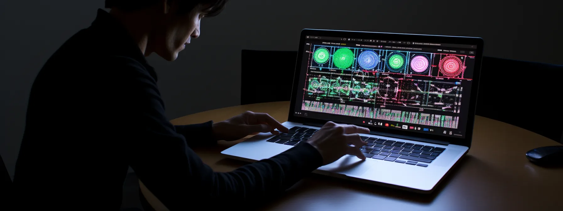 a person using a keyword grouping tool to cluster keywords around core concepts for improved seo.