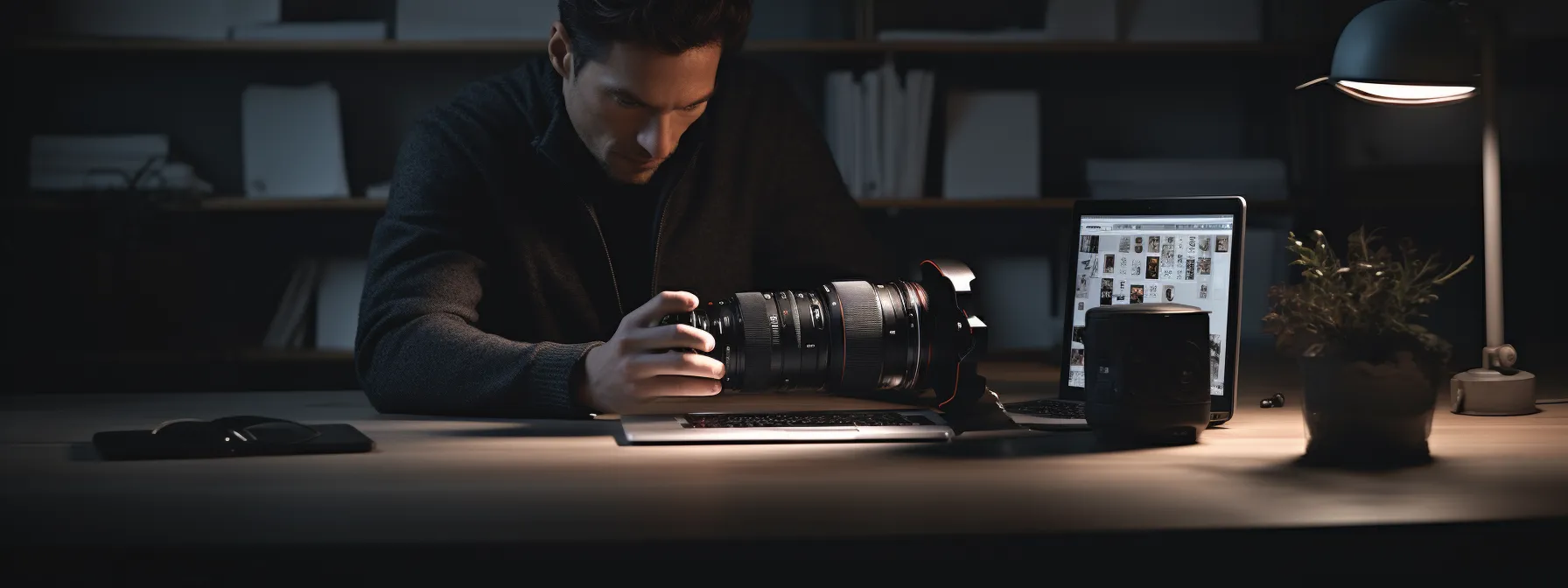 a person using seo tools to optimize keywords for improved search rankings.