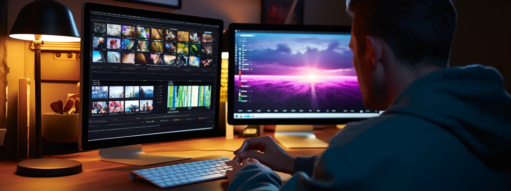 a person using a computer to optimize webpage content for featured snippets and seo.