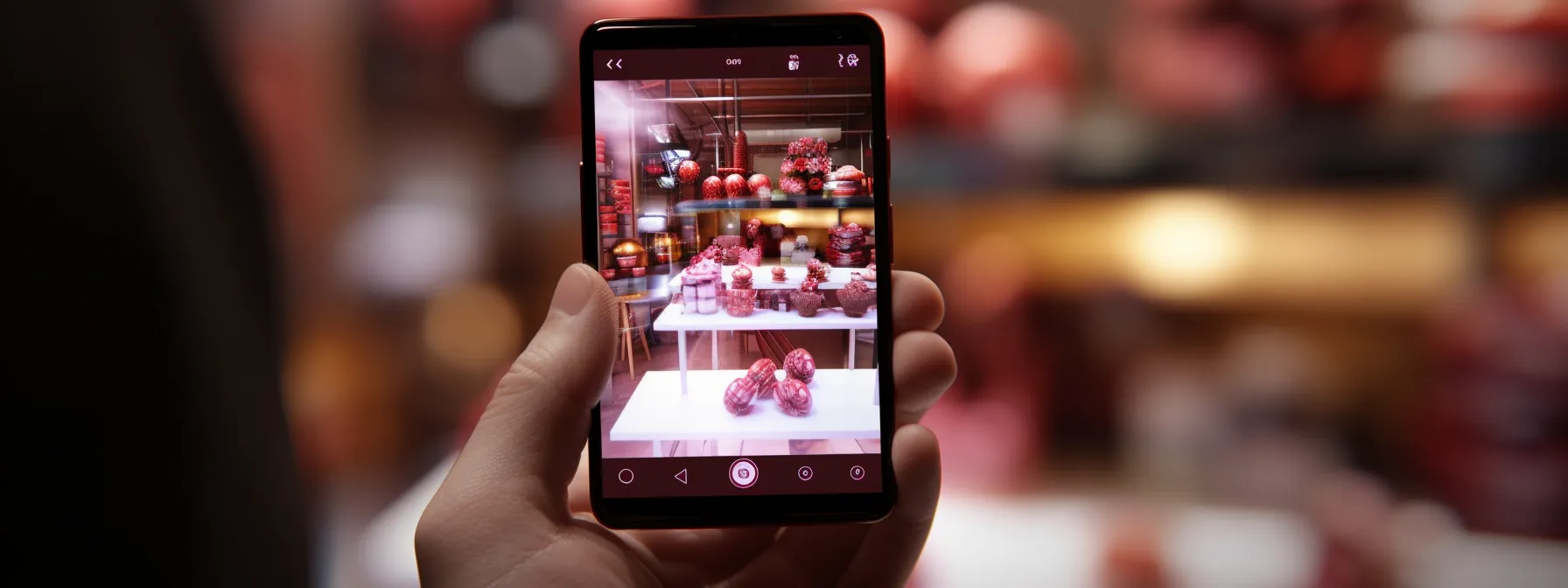 a person using a mobile device to optimize their local search ranking and improve their e-commerce success.