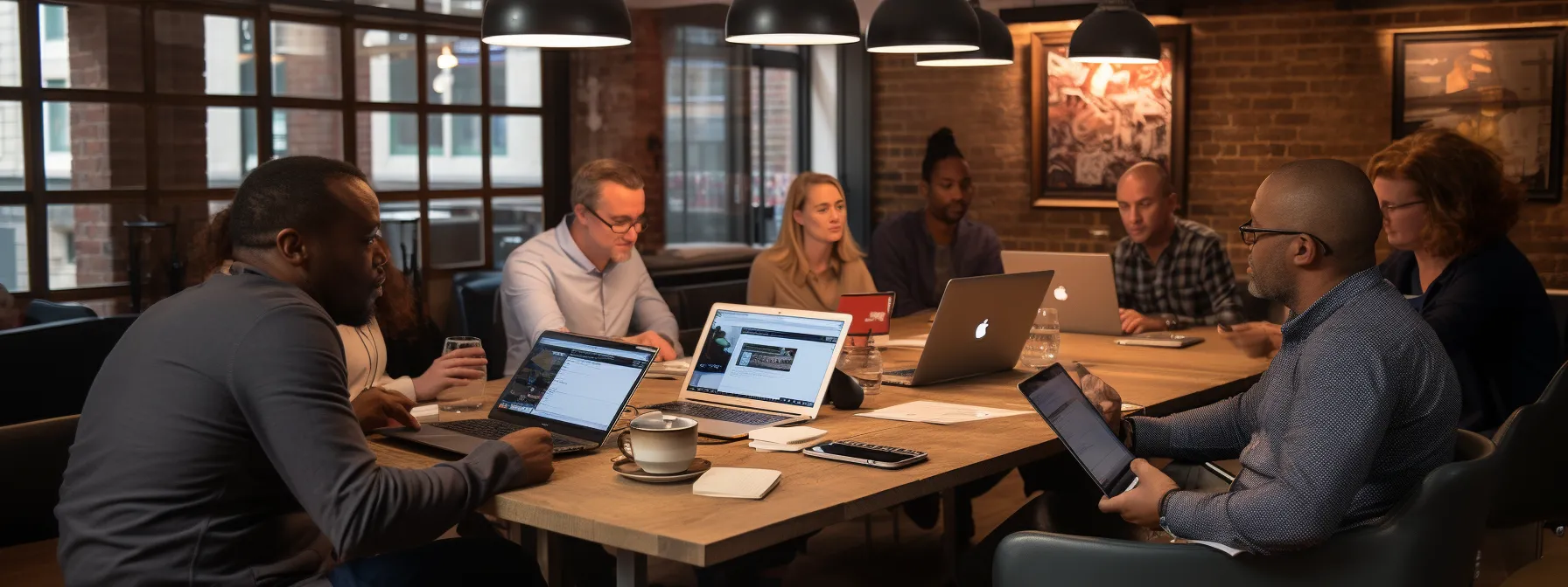 a group of individuals attending an seo training course, led by industry expert manick bhan, discussing the importance of optimized website signals and ranking factors in digital marketing.