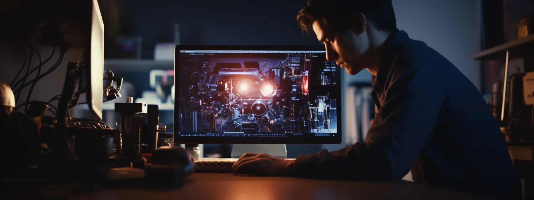 a person using seo tools to diagnose and address technical issues affecting a website's performance.