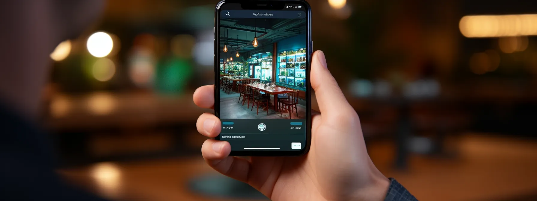 a person using a smartphone to access a mobile-optimized website.