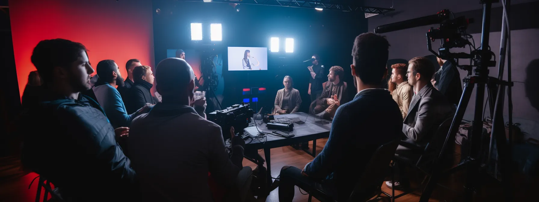 people attending an advanced seo course focused on understanding voice search optimization.