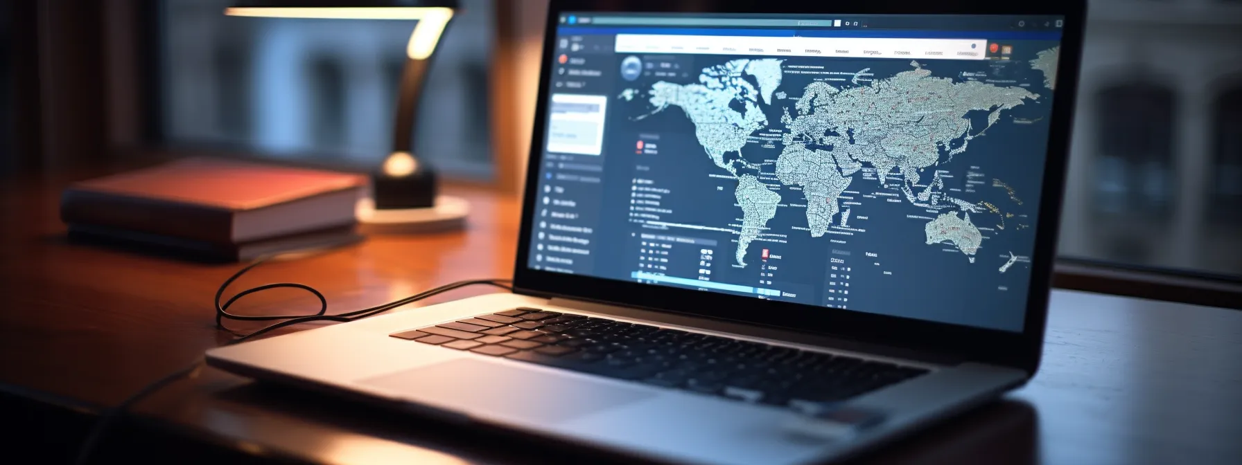 a close-up of a laptop screen displaying a website's sitemap with seo tools open in the background.