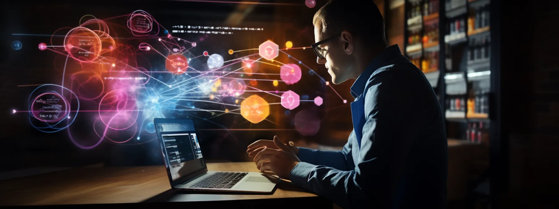 a person analyzing keywords and incorporating them into content for advanced seo optimization.