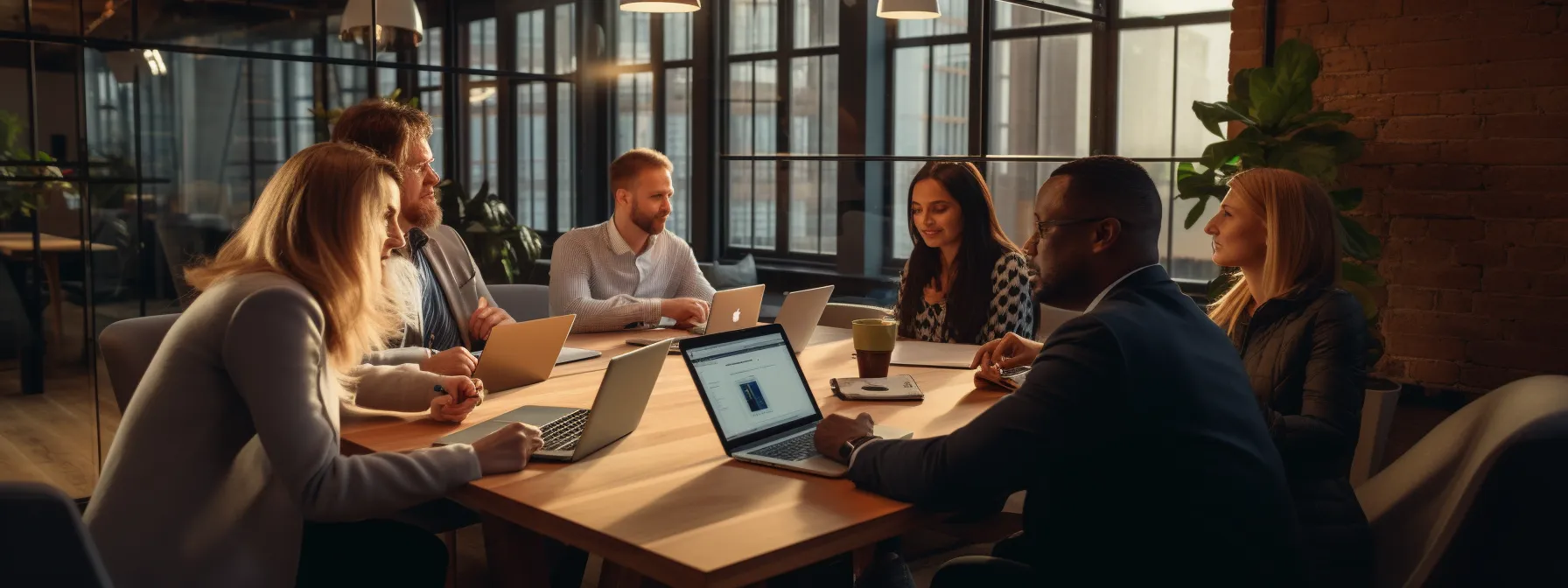 a group of marketers engaging in interactive discussions and workshops on seotheory's online learning platform.